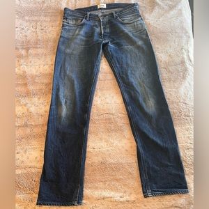Livid Emerson Straight Selvedge Jeans 32x34 hemmed to 30”
